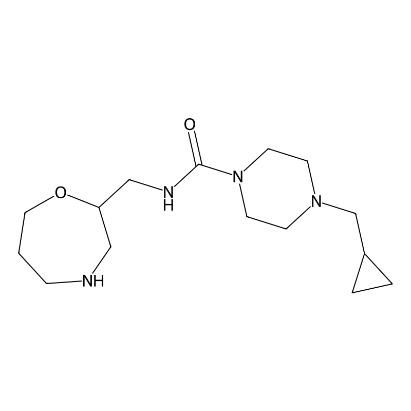 4-(cyclopropylmethyl)-N-(1,4-oxazepan-2-ylmethyl)p...