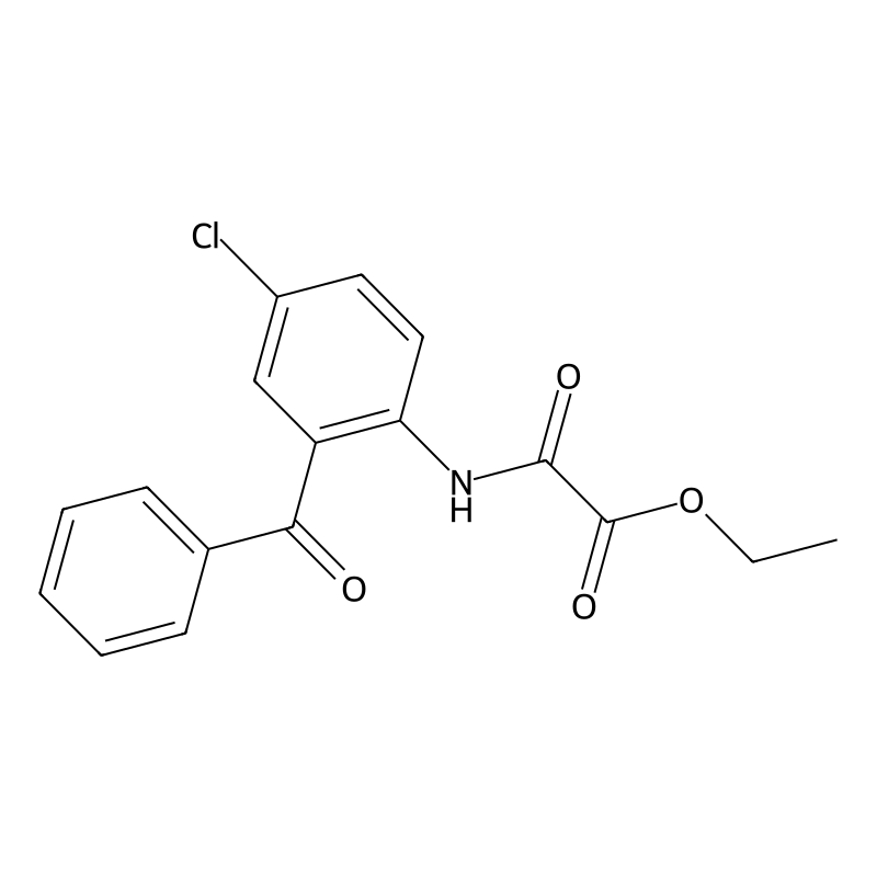 Ethyl 2-(2-benzoyl-4-chloroanilino)-2-oxoacetate