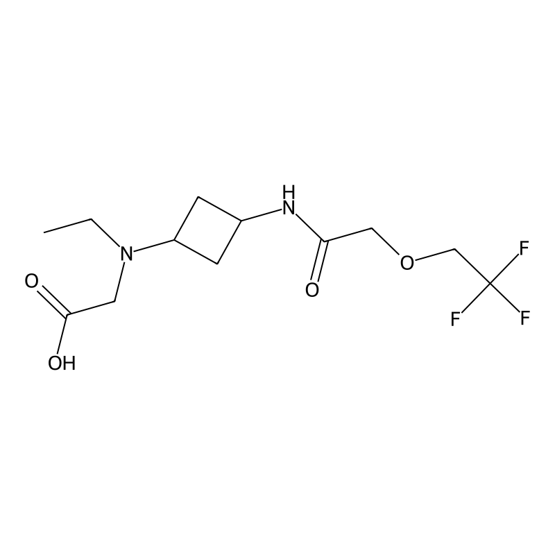 2-[Ethyl-[3-[[2-(2,2,2-trifluoroethoxy)acetyl]amin...