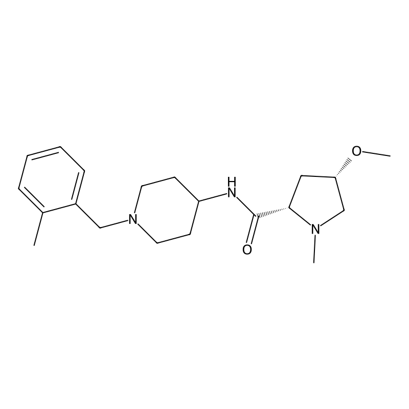 (2S,4S)-4-methoxy-1-methyl-N-[1-[(2-methylphenyl)m...