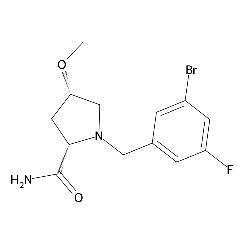 (2S,4S)-1-[(3-bromo-5-fluorophenyl)methyl]-4-metho...
