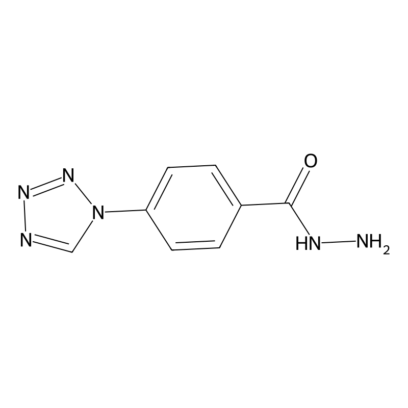 4-(1H-tetrazol-1-yl)benzohydrazide