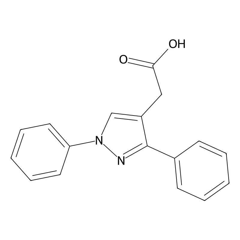 1H-Pyrazole-4-acetic acid, 1,3-diphenyl-