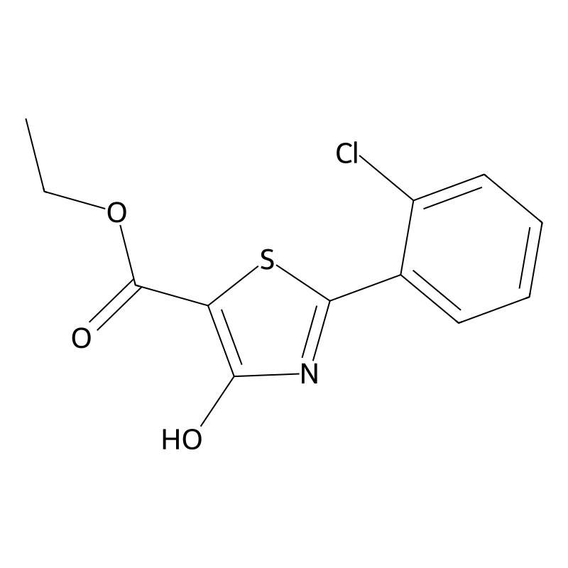 Ethyl 2-(2-chlorophenyl)-4-hydroxy-1,3-thiazole-5-...