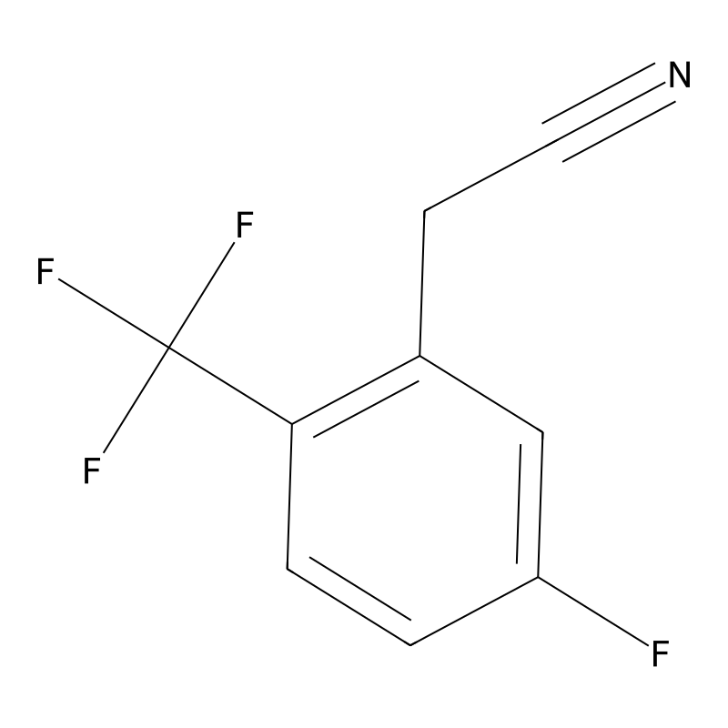 5-Fluoro-2-(trifluoromethyl)phenylacetonitrile