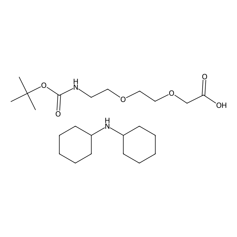 Dicyclohexylamine 2,2-dimethyl-4-oxo-3,8,11-trioxa-5-azatridecan-13-oate