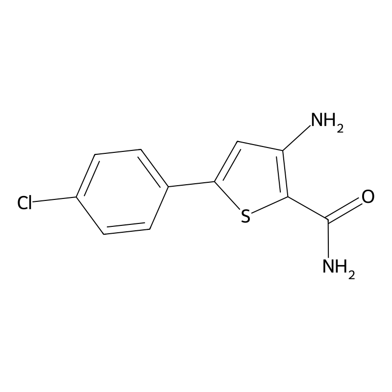 3-Amino-5-(4-chlorophenyl)thiophene-2-carboxamide