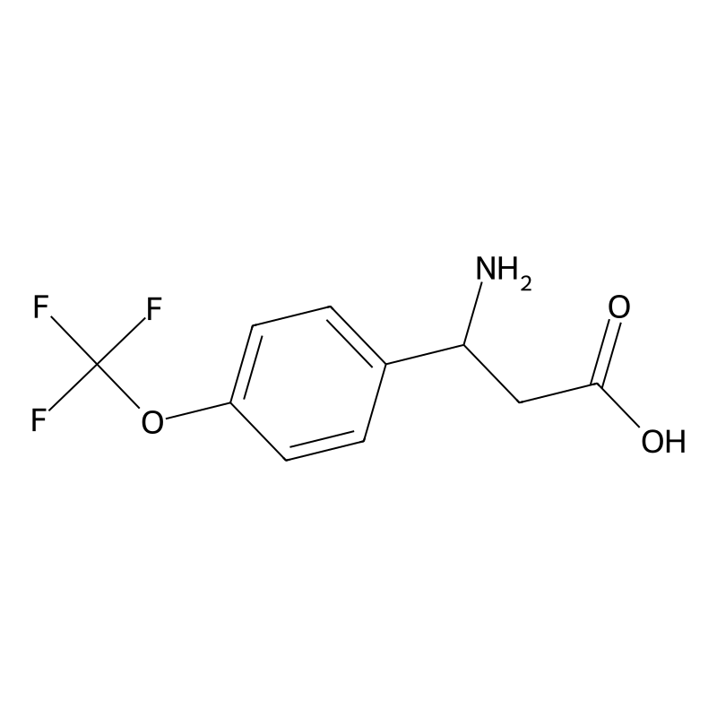 3-Amino-3-(4-(trifluoromethoxy)phenyl)propanoic ac...