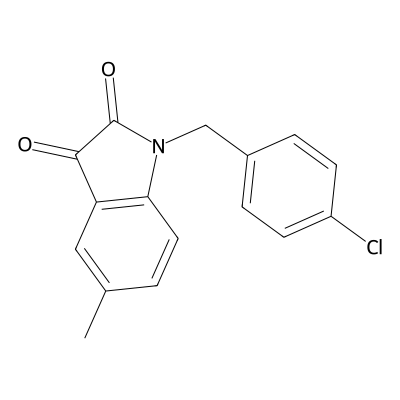 1-(4-chlorobenzyl)-5-methyl-1H-indole-2,3-dione