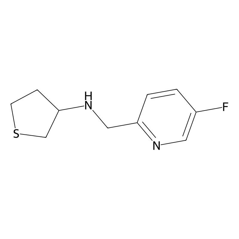 N-[(5-fluoropyridin-2-yl)methyl]thiolan-3-amine