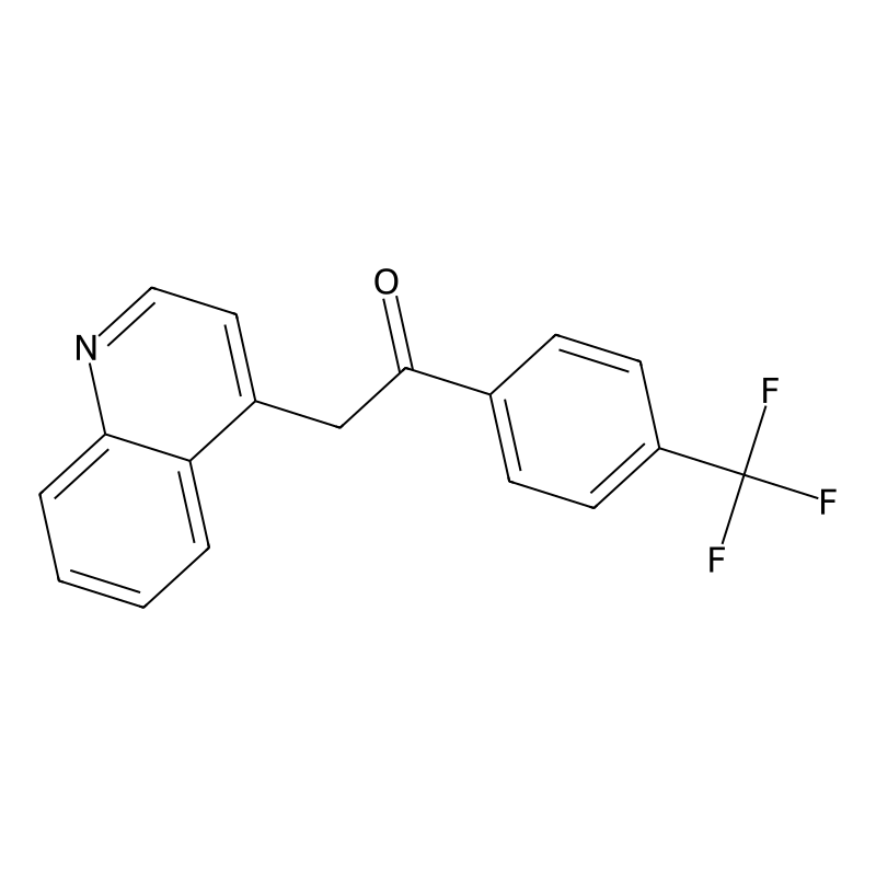 2-Quinolin-4-yl-1-[4-(trifluoromethyl)phenyl]ethan...
