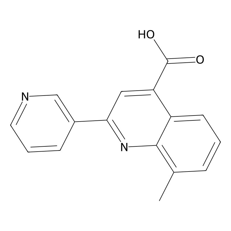 8-Methyl-2-pyridin-3-ylquinoline-4-carboxylic acid