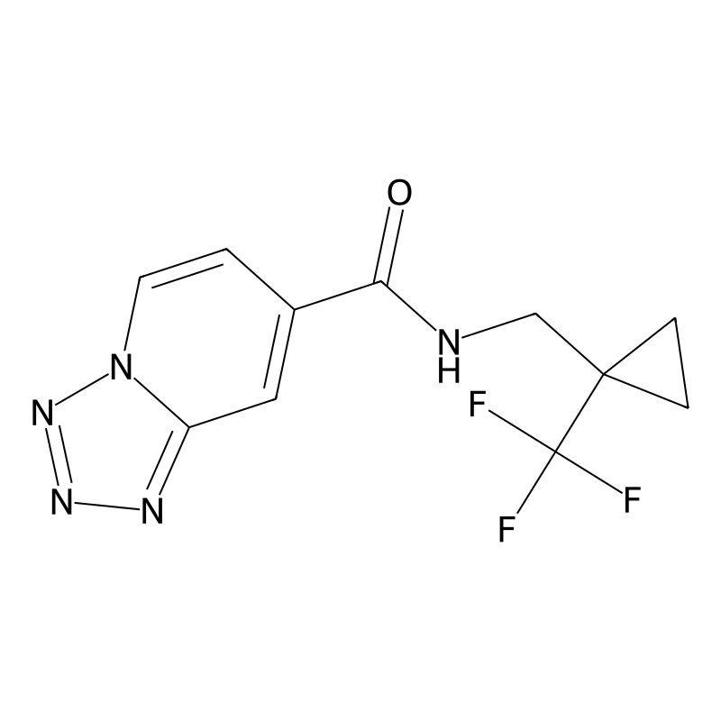 N-[[1-(trifluoromethyl)cyclopropyl]methyl]tetrazol...