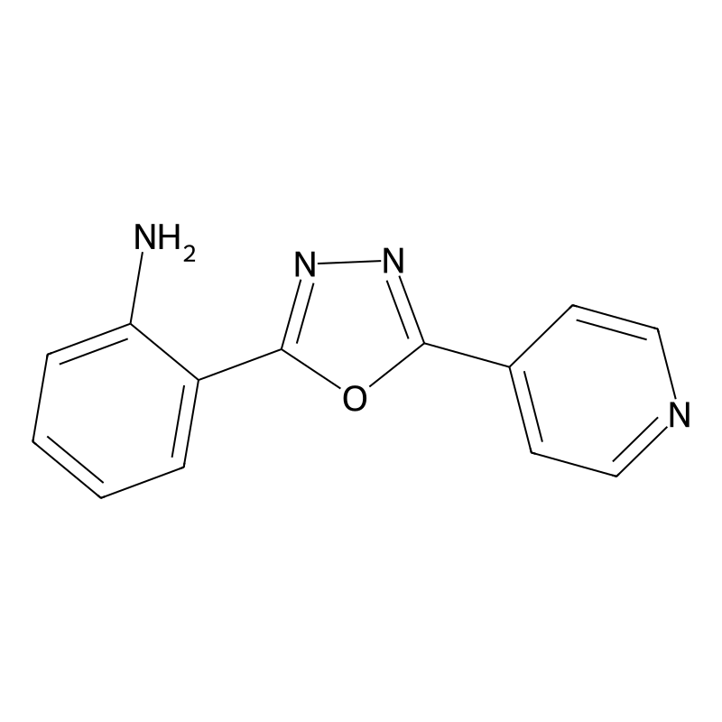2-(5-Pyridin-4-yl-1,3,4-oxadiazol-2-yl)aniline