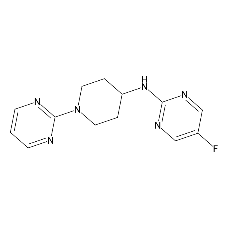5-fluoro-N-(1-pyrimidin-2-ylpiperidin-4-yl)pyrimid...
