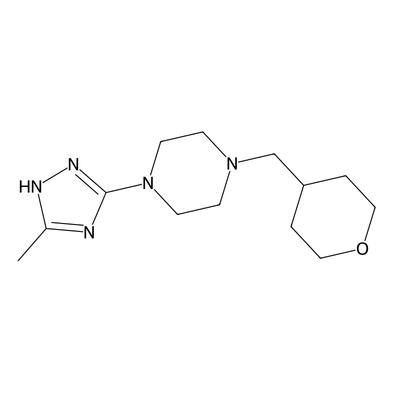 1-(5-methyl-1H-1,2,4-triazol-3-yl)-4-(oxan-4-ylmet...