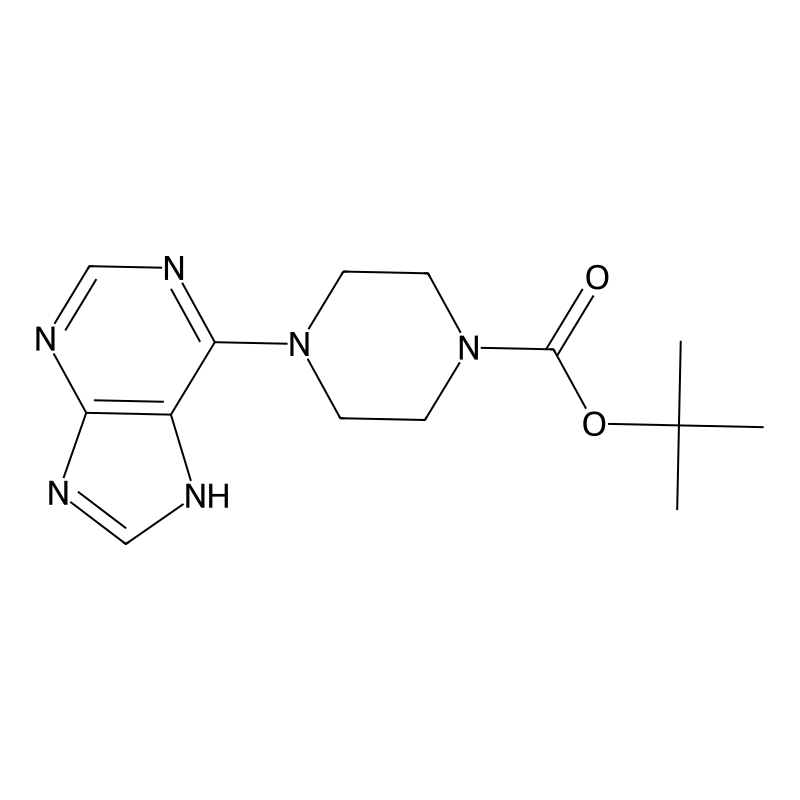 tert-Butyl 4-(9H-purin-6-yl)piperazine-1-carboxyla...