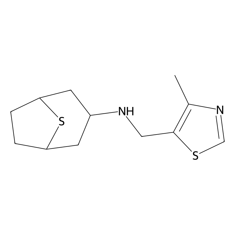 N-[(4-methyl-1,3-thiazol-5-yl)methyl]-8-thiabicycl...