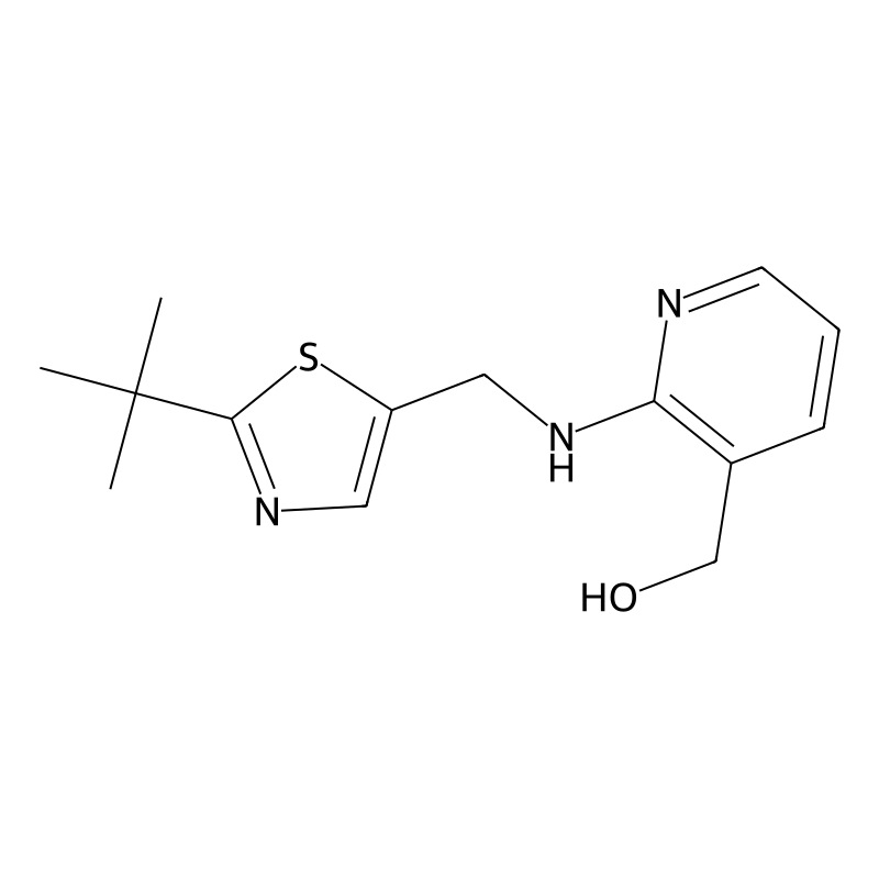 [2-[(2-Tert-butyl-1,3-thiazol-5-yl)methylamino]pyr...