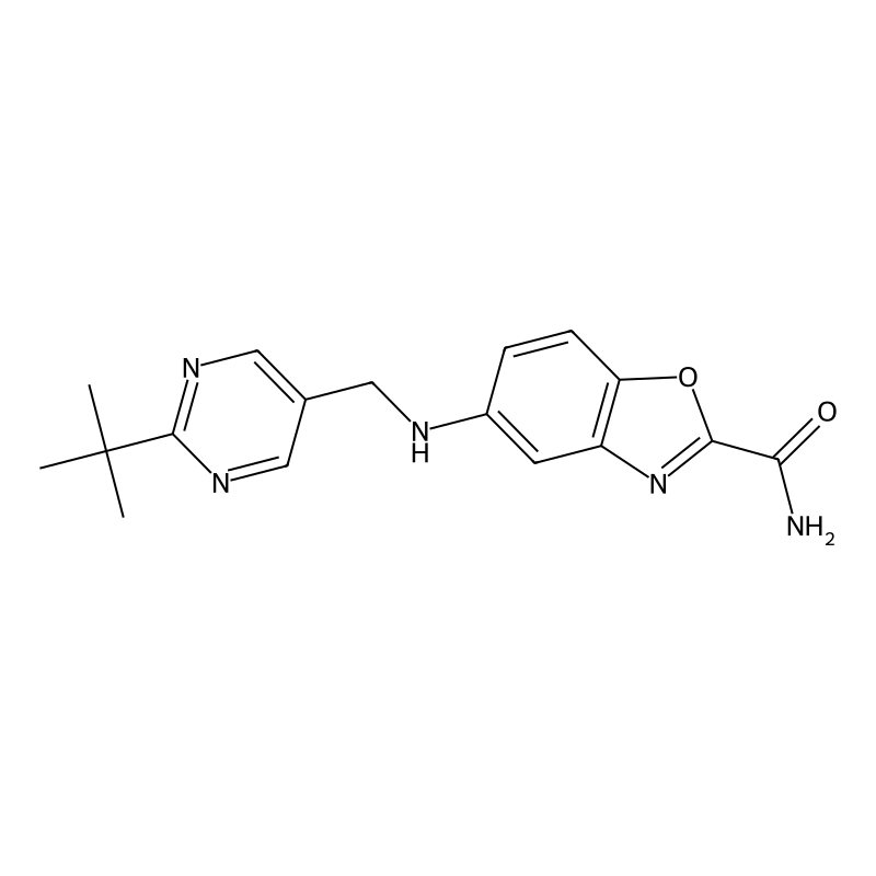 5-[(2-Tert-butylpyrimidin-5-yl)methylamino]-1,3-be...