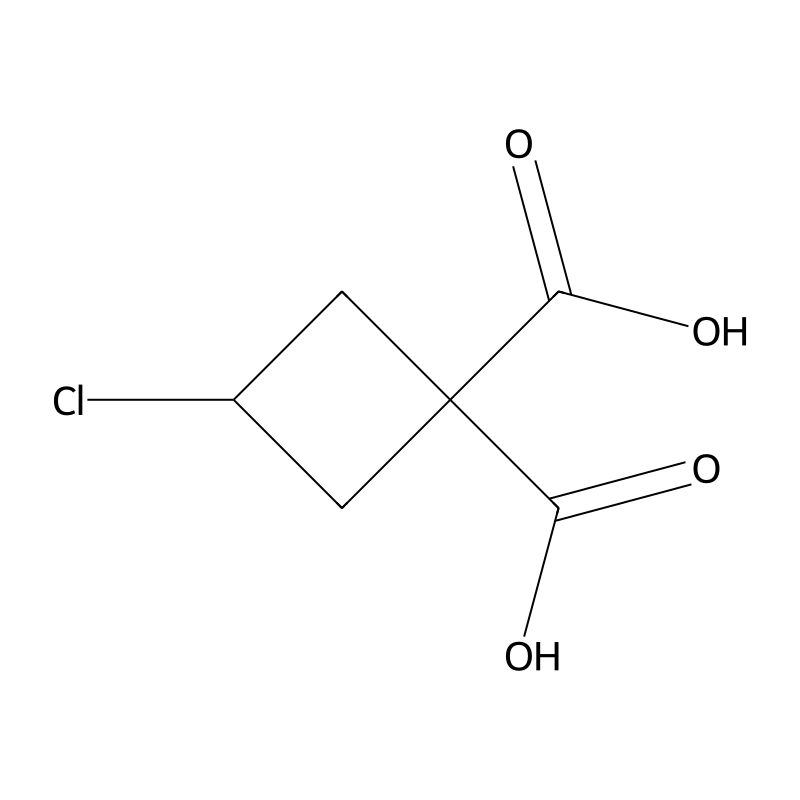 3-chlorocyclobutane-1,1-dicarboxylic Acid