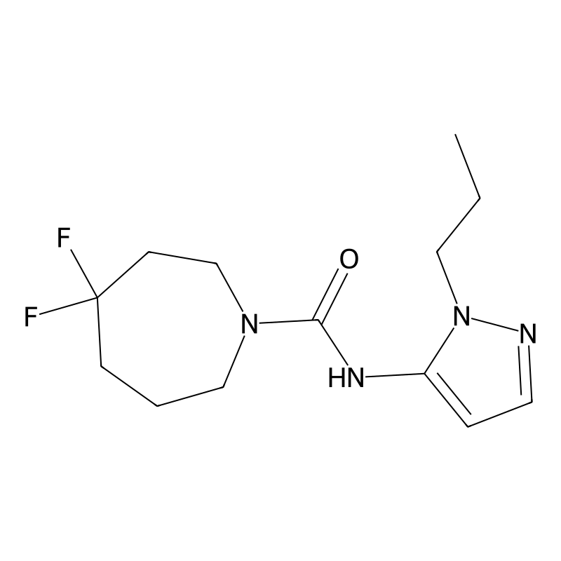 4,4-difluoro-N-(2-propylpyrazol-3-yl)azepane-1-car...