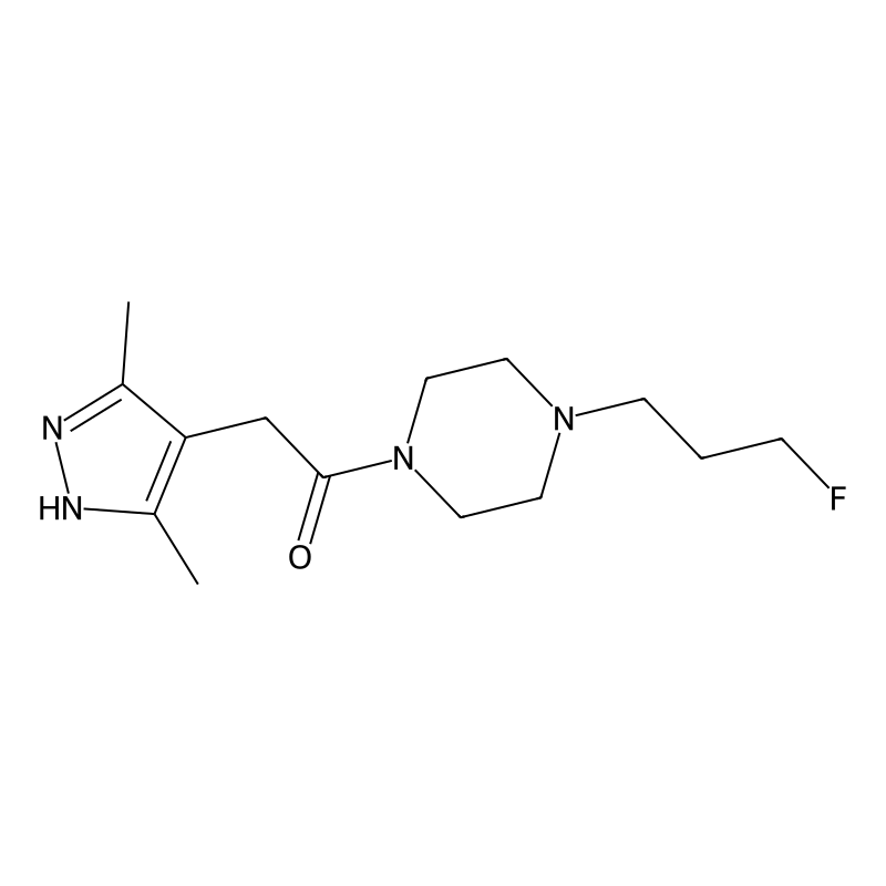 2-(3,5-dimethyl-1H-pyrazol-4-yl)-1-[4-(3-fluoropro...