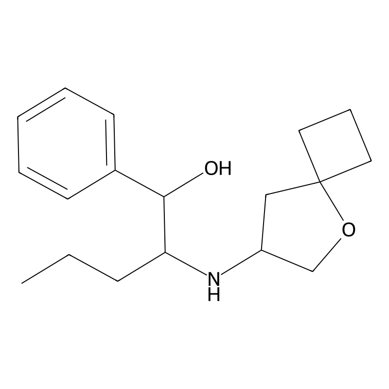 2-(5-Oxaspiro[3.4]octan-7-ylamino)-1-phenylpentan-...