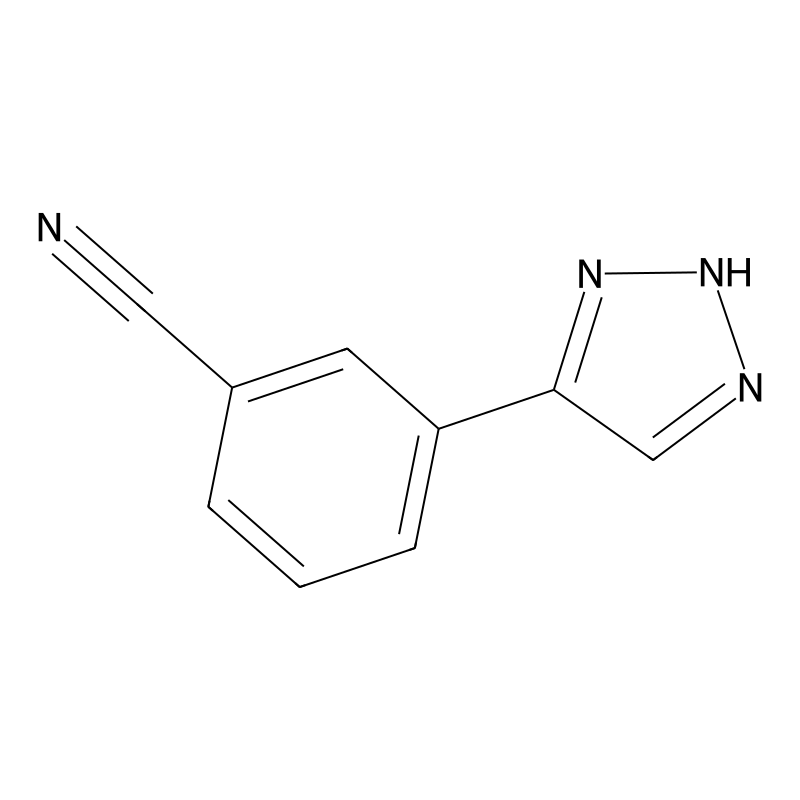 3-(2H-1,2,3-Triazol-4-yl)benzonitrile