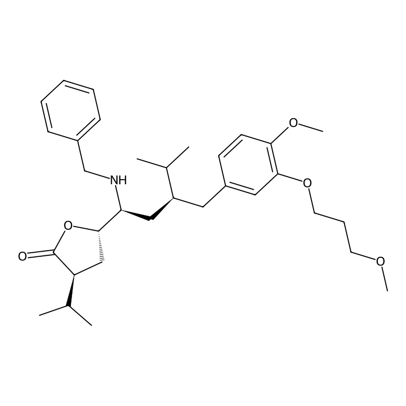 (3S,5S)-5-((1S,3S)-1-(Benzylamino)-3-(4-methoxy-3-...