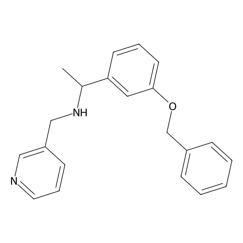 1-(3-phenylmethoxyphenyl)-N-(pyridin-3-ylmethyl)et...