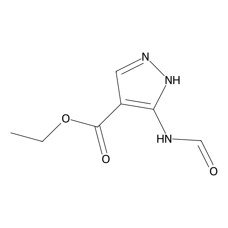 Ethyl 5-(formylamino)-1H-pyrazole-4-carboxylate