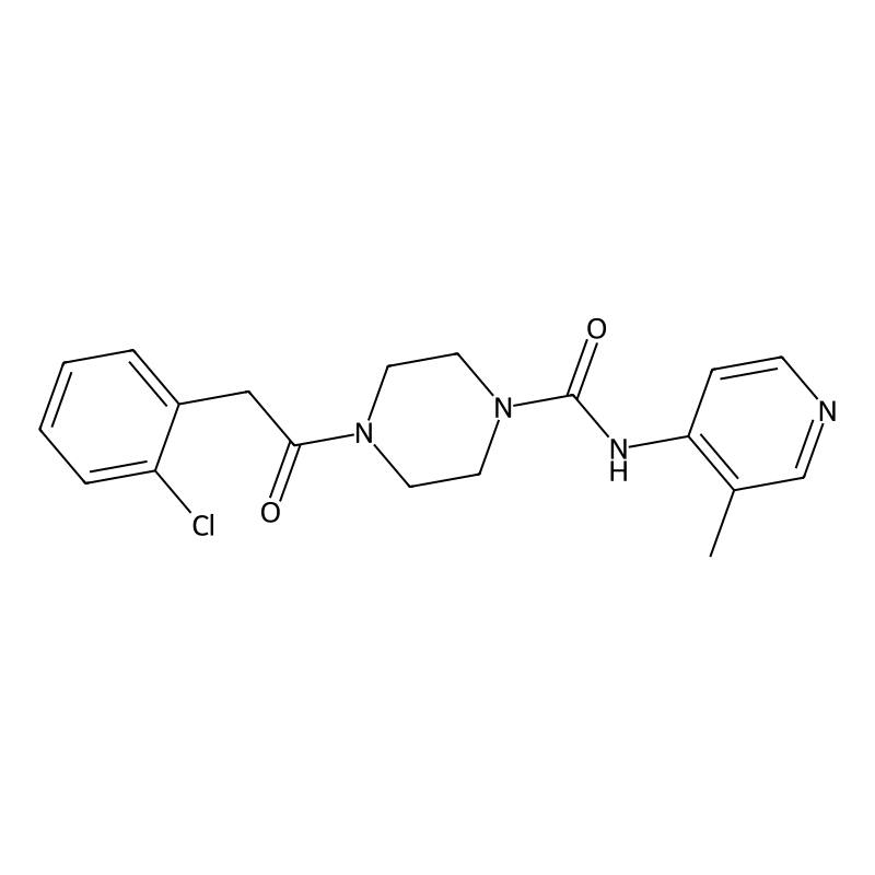 4-[2-(2-chlorophenyl)acetyl]-N-(3-methylpyridin-4-...
