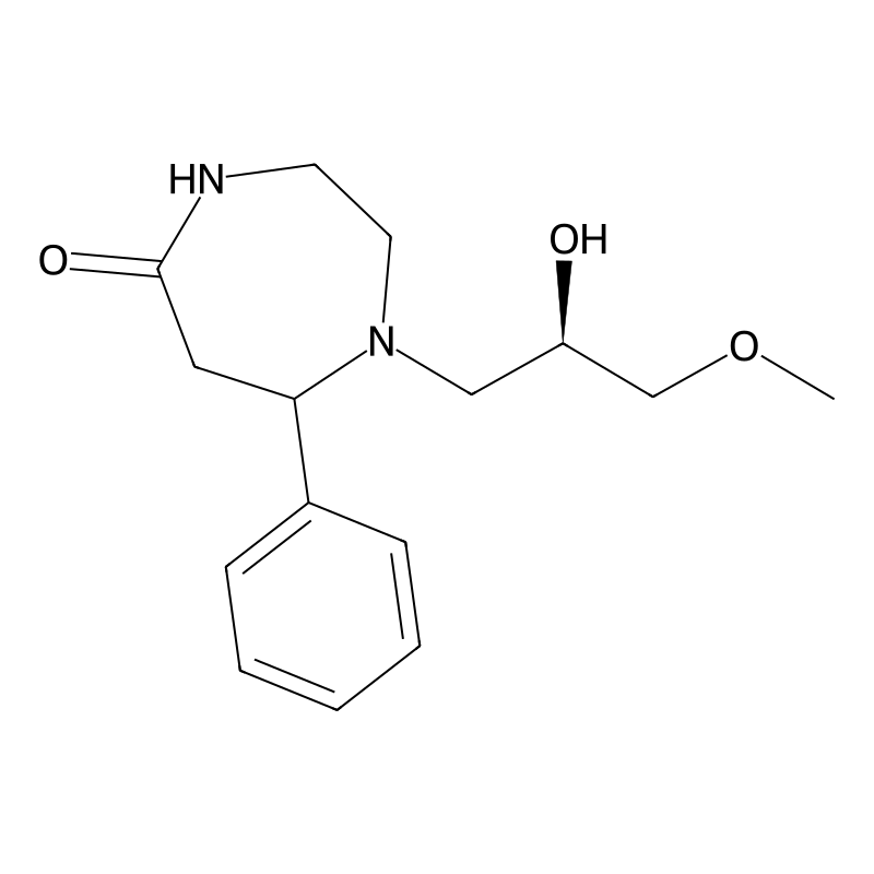 1-[(2R)-2-hydroxy-3-methoxypropyl]-7-phenyl-1,4-di...