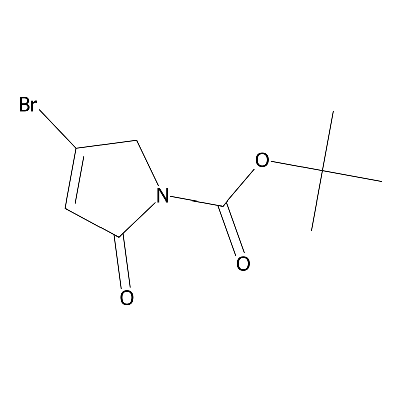 tert-Butyl 4-bromo-2-oxo-2,5-dihydro-1H-pyrrole-1-...