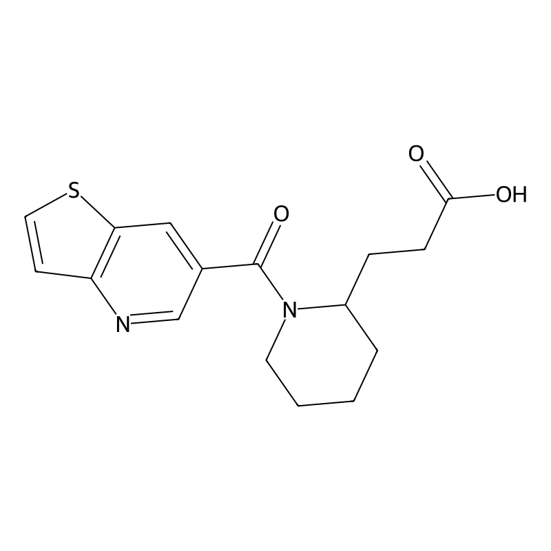 3-[1-(Thieno[3,2-b]pyridine-6-carbonyl)piperidin-2...