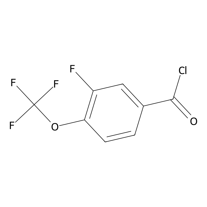 3-Fluoro-4-(trifluoromethoxy)benzoyl chloride