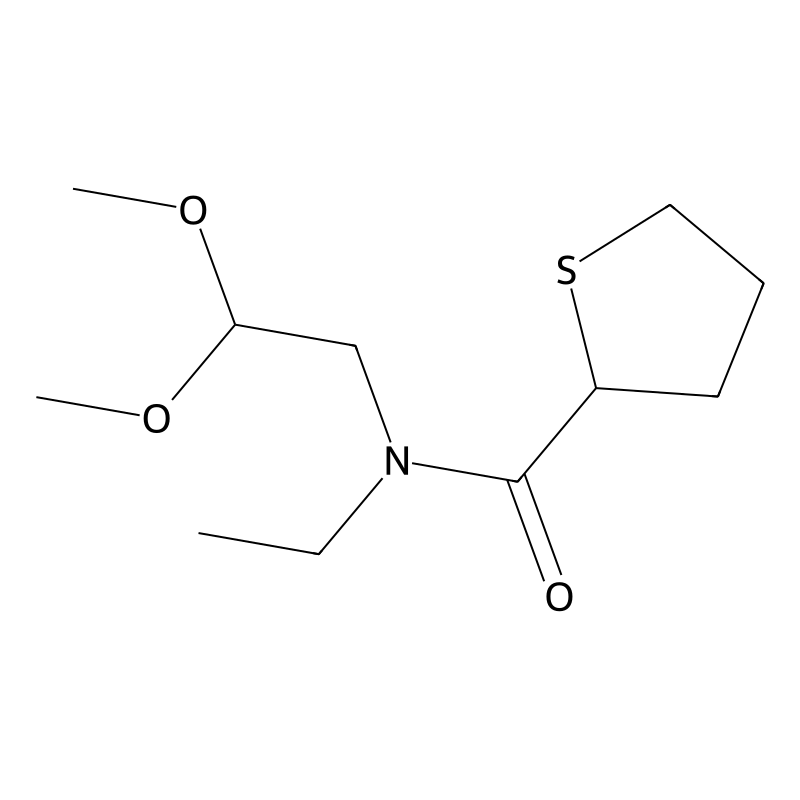 N-(2,2-dimethoxyethyl)-N-ethylthiolane-2-carboxami...