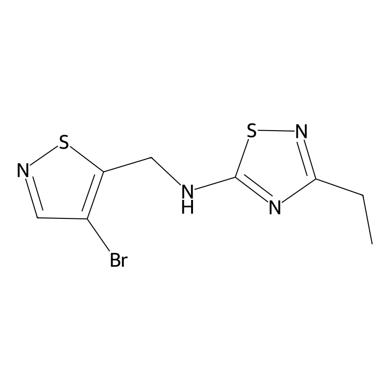 N-[(4-bromo-1,2-thiazol-5-yl)methyl]-3-ethyl-1,2,4...