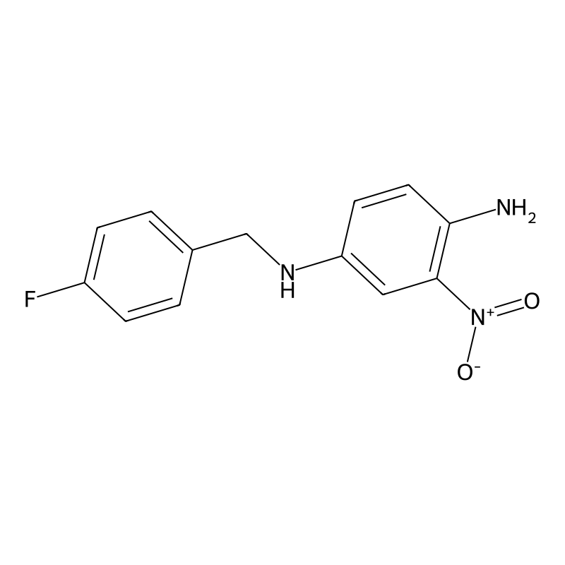 N1-(4-Fluorobenzyl)-3-nitrobenzene-1,4-diamine