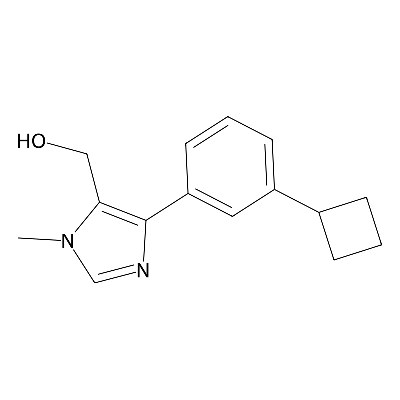 [5-(3-Cyclobutylphenyl)-3-methylimidazol-4-yl]meth...
