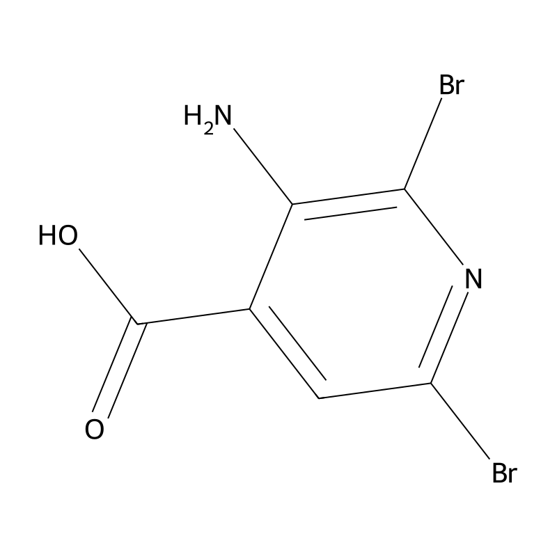 3-Amino-2,6-dibromoisonicotinic acid