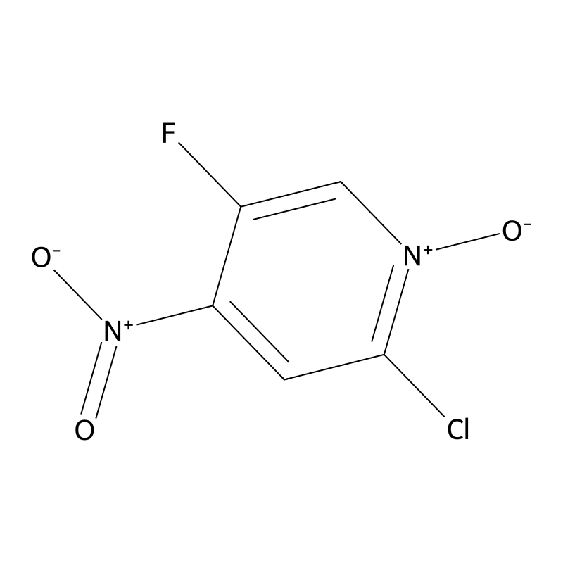 2-Chloro-5-fluoro-4-nitropyridine 1-oxide