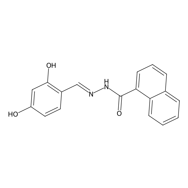 N-[(E)-(2,4-dihydroxyphenyl)methylideneamino]napht...