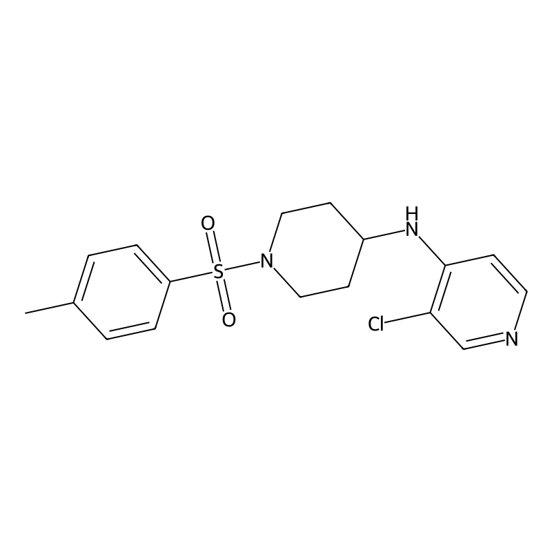 3-chloro-N-[1-(4-methylphenyl)sulfonylpiperidin-4-...
