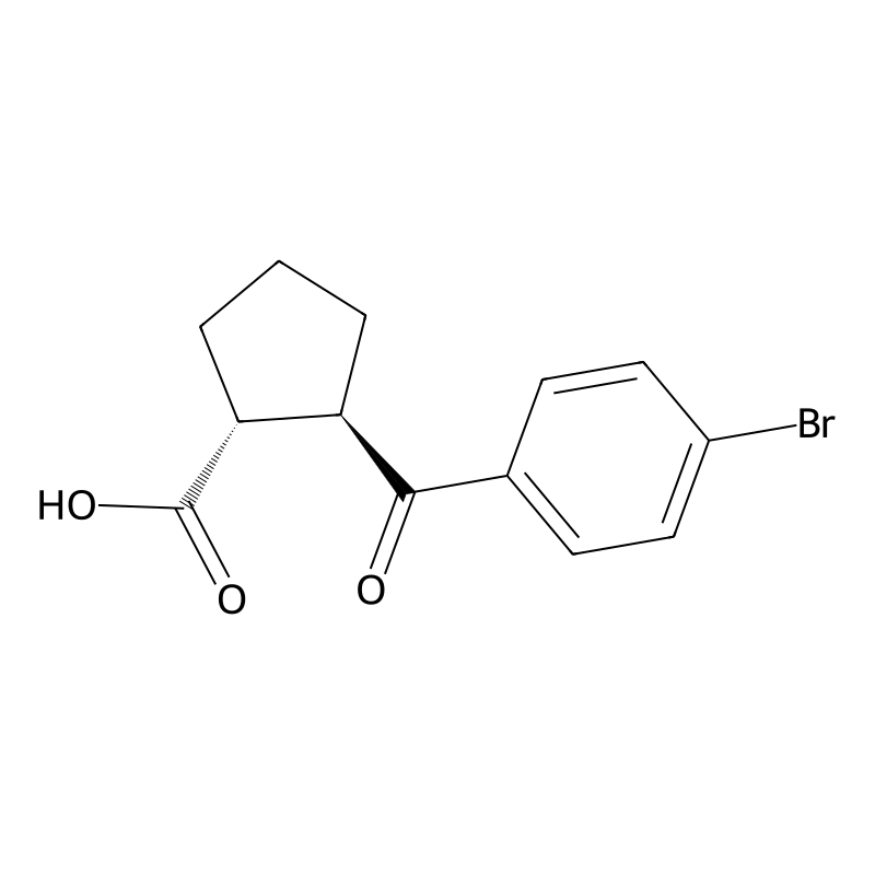 trans-2-(4-Bromobenzoyl)cyclopentanecarboxylic aci...