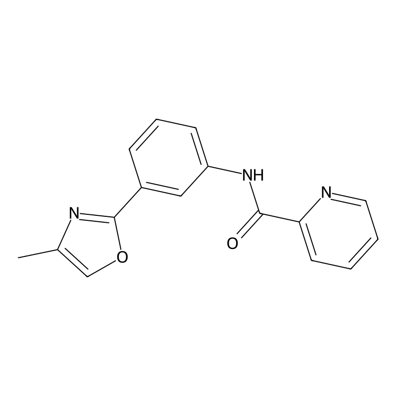 N-[3-(4-methyl-1,3-oxazol-2-yl)phenyl]pyridine-2-c...