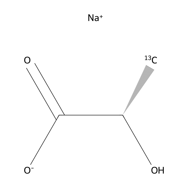 Sodium L-lactate-3-13C solution