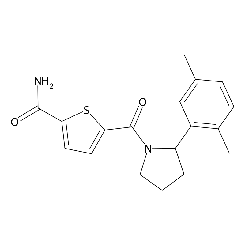 5-[2-(2,5-Dimethylphenyl)pyrrolidine-1-carbonyl]th...