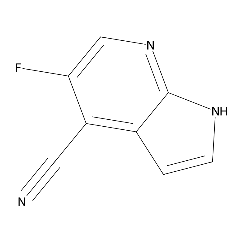 5-Fluoro-1H-pyrrolo[2,3-b]pyridine-4-carbonitrile